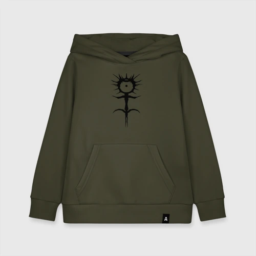 Детская толстовка хлопок Ghostemane mercury symbol black