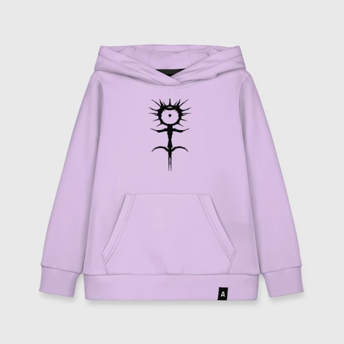 Детская толстовка хлопок Ghostemane mercury symbol black