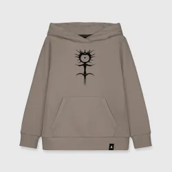 Детская толстовка хлопок Ghostemane mercury symbol black
