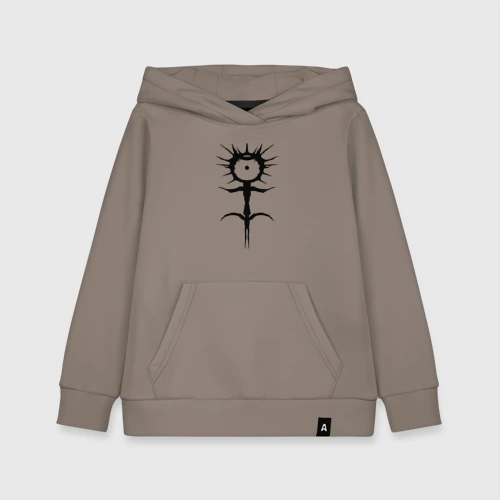 Детская толстовка хлопок Ghostemane mercury symbol black
