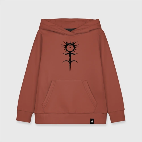 Детская толстовка хлопок Ghostemane mercury symbol black
