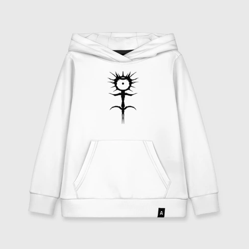 Детская толстовка хлопок Ghostemane mercury symbol black