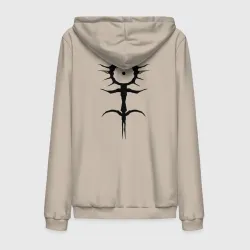 Мужская толстовка на молнии хлопок Ghostemane mercury symbol black