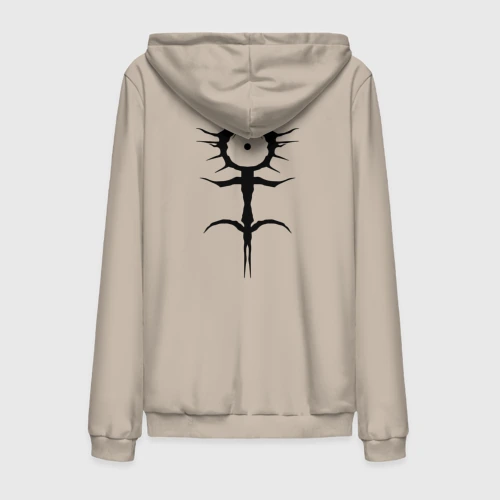 Мужская толстовка на молнии хлопок Ghostemane mercury symbol black
