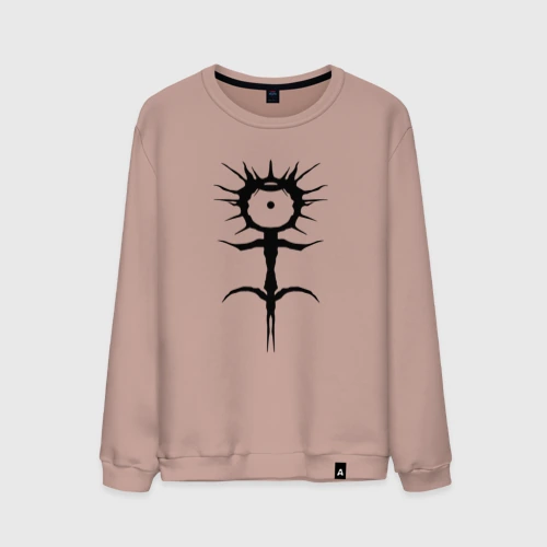 Мужской свитшот хлопок Ghostemane mercury symbol black