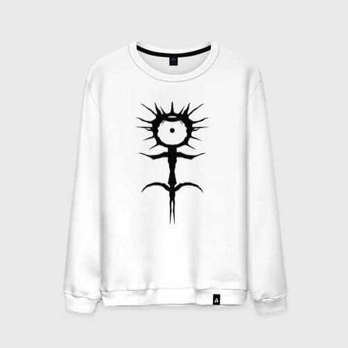 Мужской свитшот хлопок Ghostemane mercury symbol black
