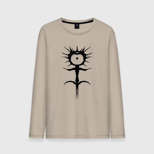 Мужской лонгслив хлопок Ghostemane mercury symbol black