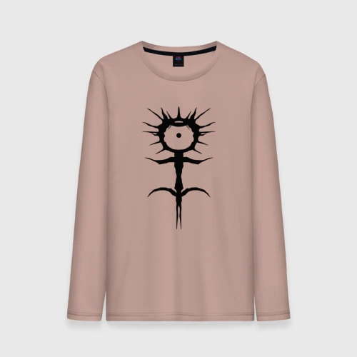Мужской лонгслив хлопок Ghostemane mercury symbol black