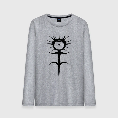 Мужской лонгслив хлопок Ghostemane mercury symbol black