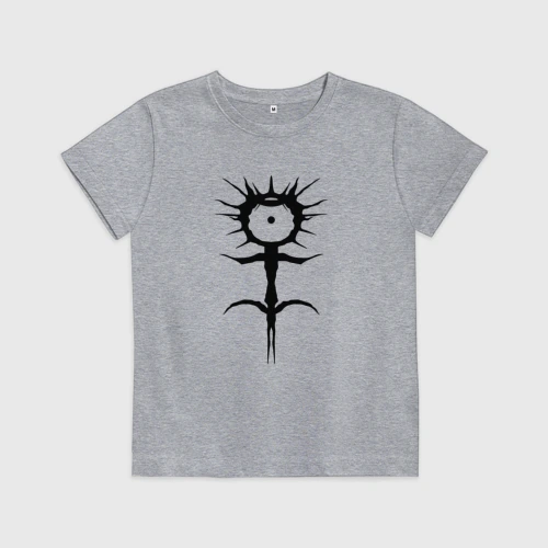 Детская футболка хлопок Ghostemane mercury symbol black