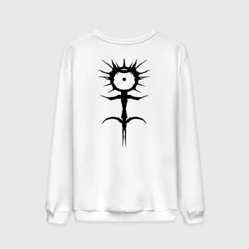 Мужской свитшот хлопок Ghostemane mercury black на спине