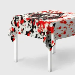 Скатерть 3D К 11 туз - кровавый