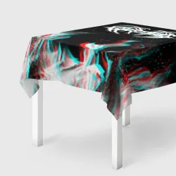 Скатерть 3D Ghostemane glitch fire 