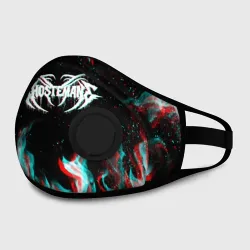 Маска из неопрена Ghostemane glitch fire 