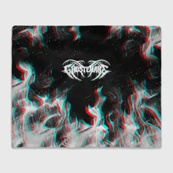 Плед 3D Ghostemane glitch fire 