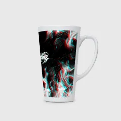 Кружка Латте Ghostemane glitch fire  - фото 2