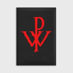 Ежедневник Powerwolf red logo