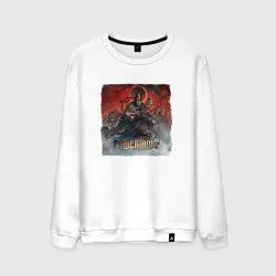 Мужской свитшот хлопок Powerwolf обложка альбома