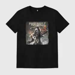 Мужская футболка хлопок Powerwolf обложка альбома