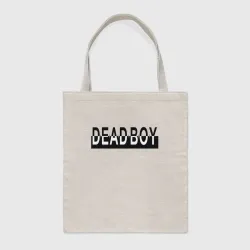 Шоппер BioNature Bones deadboy black white