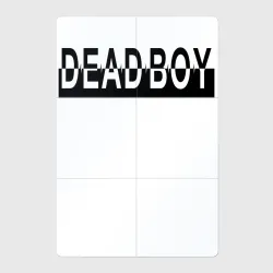 Магнитный плакат 2Х3 Bones deadboy black white