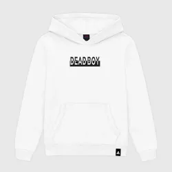 Мужская толстовка хлопок Bones deadboy black white