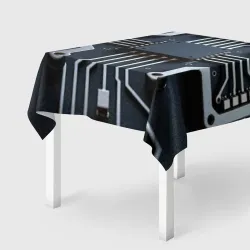 Скатерть 3D Электронная плата