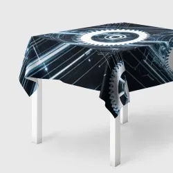 Скатерть 3D Технологическая симфония
