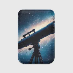 Картхолдер Magsafe магнитный Ночное небо и телескоп