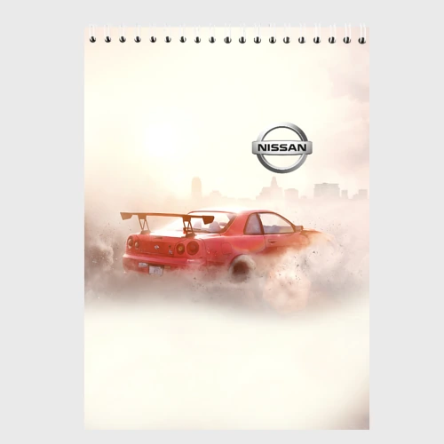 Скетчбук Nissan GT-R need for speed 