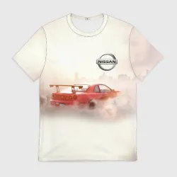Мужская футболка 3D Nissan GT-R need for speed 