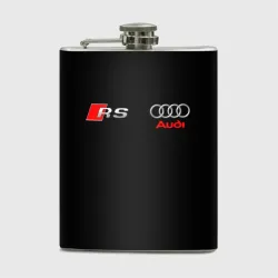 Фляга Audi RS racing sport black