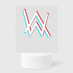 Светильник-ночник Alan Walker glitch neon