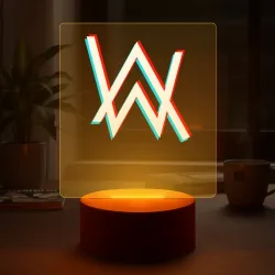 Светильник-ночник Alan Walker glitch neon - фото 2