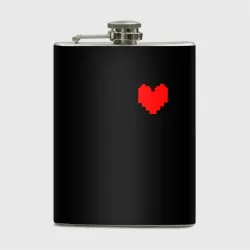 Фляга Undertale heart любовь 