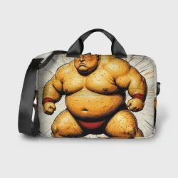 Сумка для ноутбука 3D Сумоист в действии