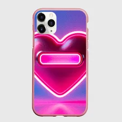 Чехол для iPhone 11 Pro матовый Пульсирующее сердце