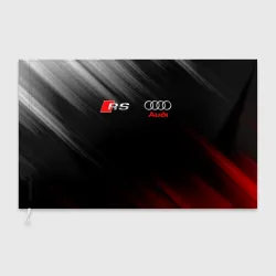 Флаг 3D Audi RS 5 sport car abstract