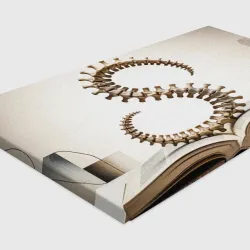 Холст прямоугольный Анатомическая книга - фото 3