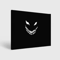 Холст прямоугольный Disturbed demon white face