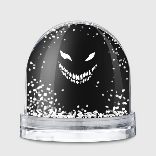 Игрушка Снежный шар Disturbed demon white face