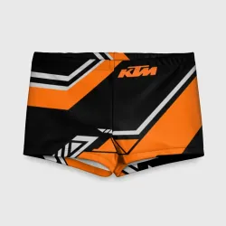 Детские купальные плавки 3D KTM geometry moto sport