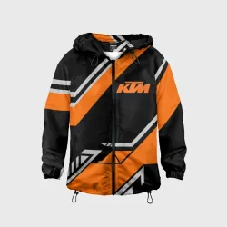 Детская ветровка 3D KTM geometry moto sport
