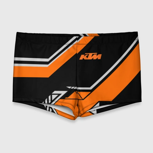 Мужские купальные плавки 3D KTM geometry moto sport