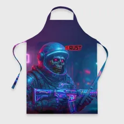 Фартук 3D Skin of a dead cosmonaut - video game Rust