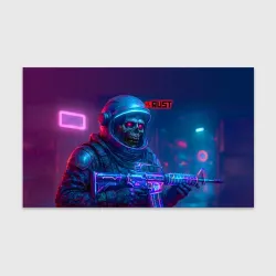 Бумага для упаковки 3D Skin of a dead cosmonaut - video game Rust