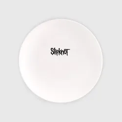 Тарелка Slipknot black на спине