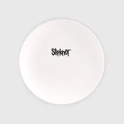 Тарелка Slipknot чёрный рок