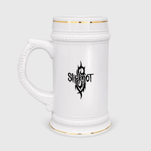 Кружка пивная Slipknot рок