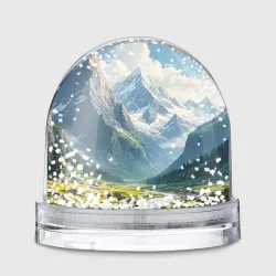Игрушка Снежный шар Скалы и вершины